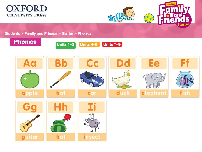 เรียนภาษาอังกฤษออนไลน์ โฟนิกส์  (Phonics) สำหรับเด็ก
