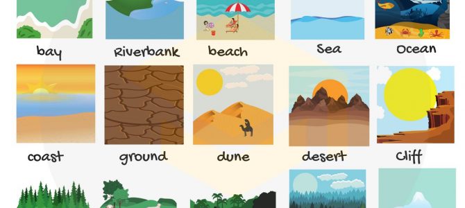 คำศัพท์ภาษาอังกฤษ หมวดธรรมชาติ Nature Vocabulary